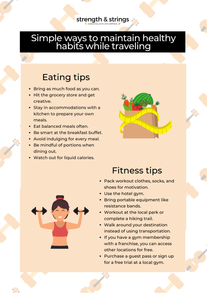 How To Maintain Healthy Habits While Traveling
